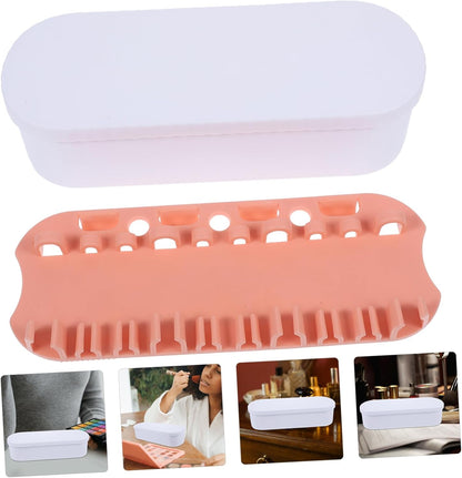 Box White Makeup Brush Cleaner Boxes Brush Cleaner Make up Makeup Brush Cleaning Tools Makeup Brush Cleaning Container Pp